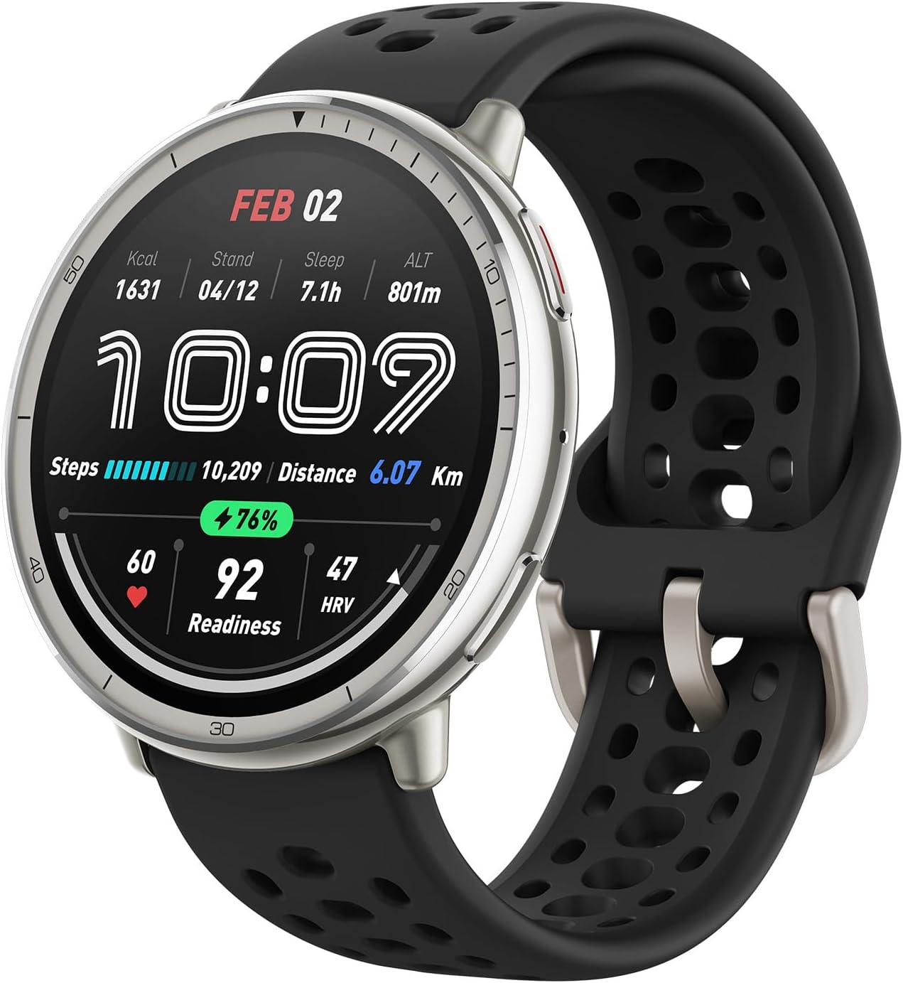 Amazfit Active 2 AMOLED smartwatch with GPS and multiple sport modes